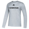 Thumbnail image for  Adidas Medium Grey Heather Fresh Long Sleeve Tee