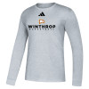 Thumbnail image for  Adidas Medium Grey Heather Fresh Long Sleeve Tee