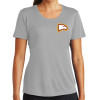 Thumbnail image for  Womens Grey Performance Short Sleeve Tee