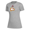 Thumbnail image for  Adidas Womens Medium Heather Grey Creator Performance  Tee