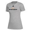 Thumbnail image for  Adidas Womens Medium Heather Grey Creator Performance  Tee