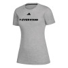 Thumbnail image for  Adidas Womens Medium Heather Grey Creator Performance  Tee