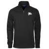 Thumbnail image for  Black Slub Fleece 1/4 Zip Pullover