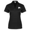 Thumbnail image for  Womens Black Performance Fine Jacquard Polo