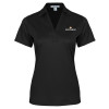 Thumbnail image for  Womens Black Performance Fine Jacquard Polo