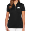 Thumbnail image for  Callaway Womens Black Tulip Sleeve Zip Polo