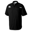 Thumbnail image for  Columbia Black Tamiami Performance Short Sleeve Shirt