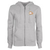 Thumbnail image for  ENZA Womens Grey Fleece Full Zip Hoodie