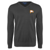 Thumbnail image for  Charcoal Heather VNeck Sweater