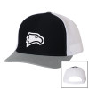 Thumbnail image for  Richardson Black/White/Heather Trucker Hat
