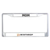 Thumbnail image for  Mom Metal License Plate Frame in Chrome