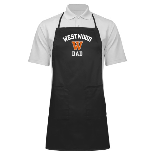  Full Length Black Apron - Dad