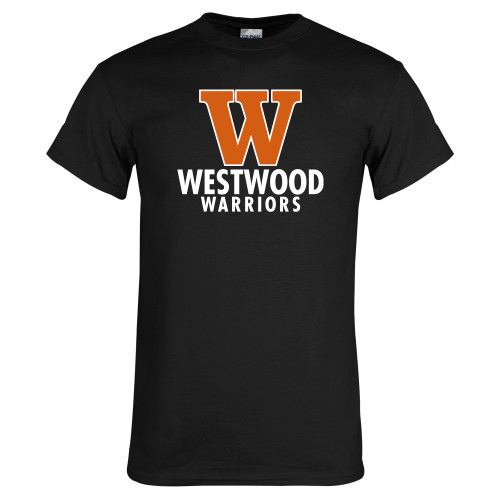  Black T Shirt - W Westwood Warriors