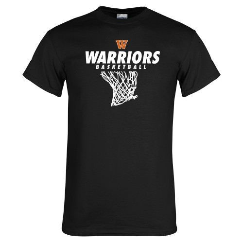 Black T Shirt - Basketball Net