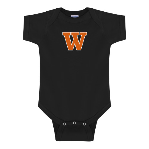  Black Infant Onesie - W