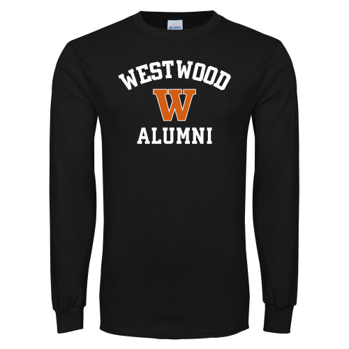  Black Long Sleeve T Shirt - Alumni