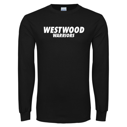  Black Long Sleeve T Shirt - Westwood Warriors