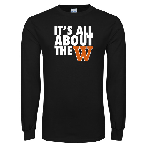  Black Long Sleeve T Shirt - Its All About The W