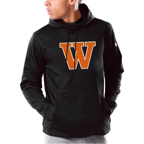  Under Armour Black Armour Fleece Hoodie - W