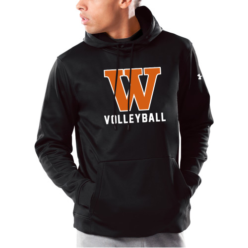  Under Armour Black Armour Fleece Hoodie - Volleyball