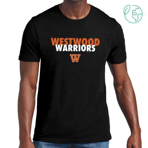  Allmade Black Organic Cotton Tee - Westwood Warriors Stacked