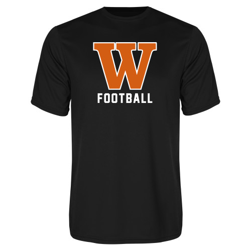  Black Performance Tee - Football