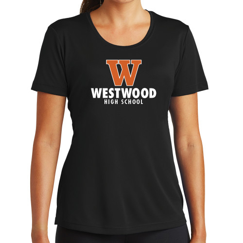 Main Image for  Womens Black Performance Tee