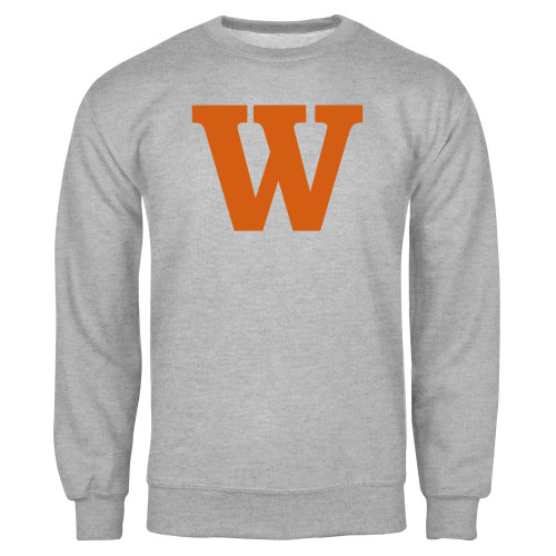  Grey Fleece Crew - W
