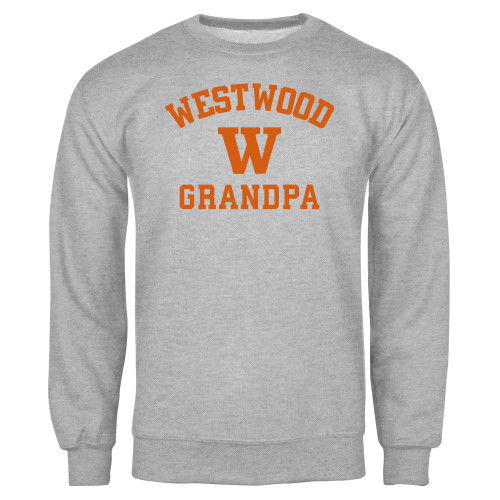  Grey Fleece Crew - Grandpa