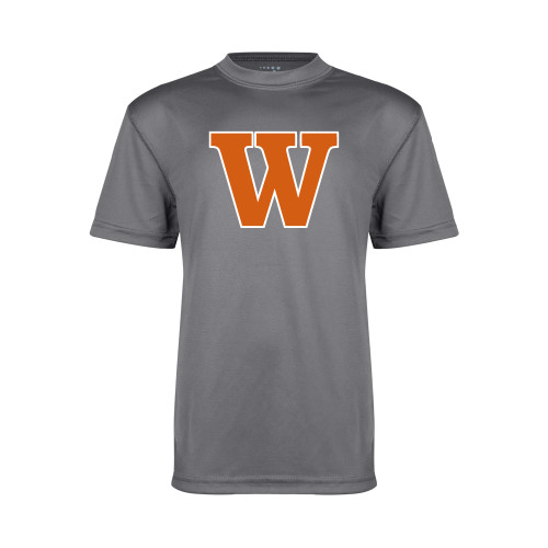  Youth Performance Grey Concrete Tee - W