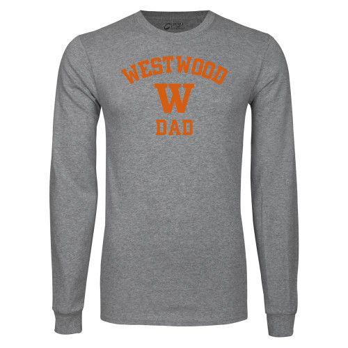  Grey Long Sleeve T Shirt - Dad