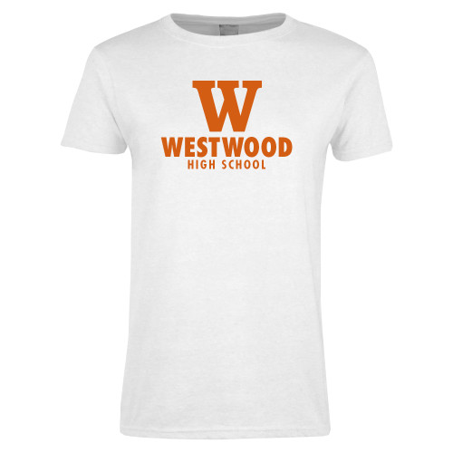 Main Image for  Womens White Short Sleeve Tee