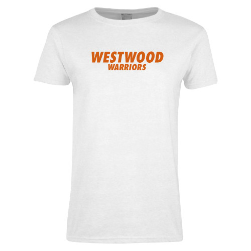 Main Image for  Womens White Short Sleeve Tee