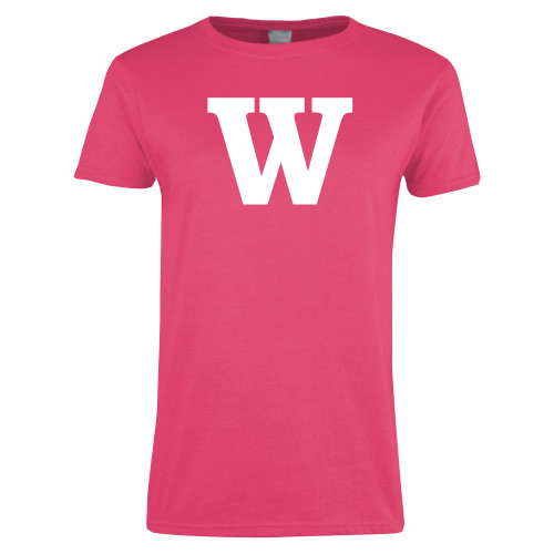 Main Image for  Womens Hot Pink Short Sleeve Tee