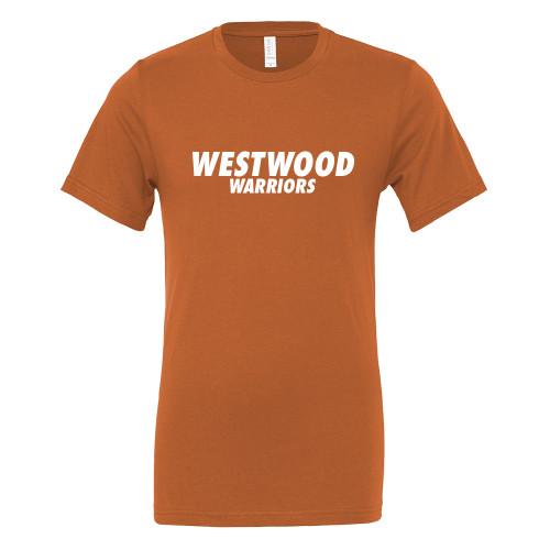 Bella + Canvas Autumn Jersey Cotton T Shirt - Westwood Warriors