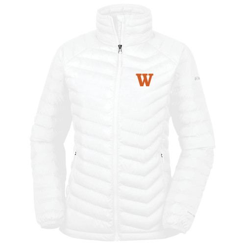  Columbia Womens White Powder Lite Jacket - W