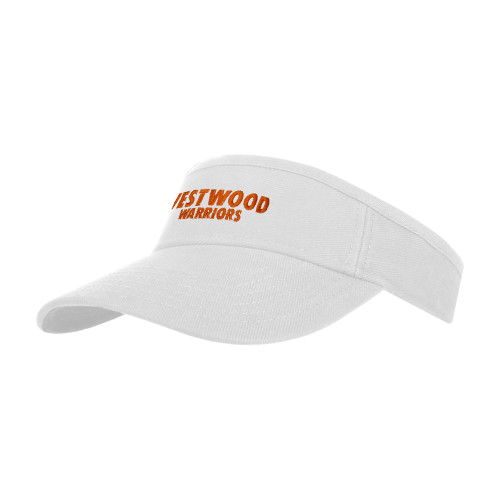  White Visor - Westwood Warriors