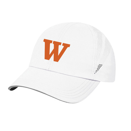  Womens White Performance Cap - W