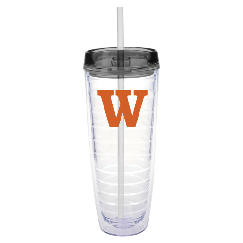  Tritan Double Wall Tumbler w/Charcoal Top 26oz - W
