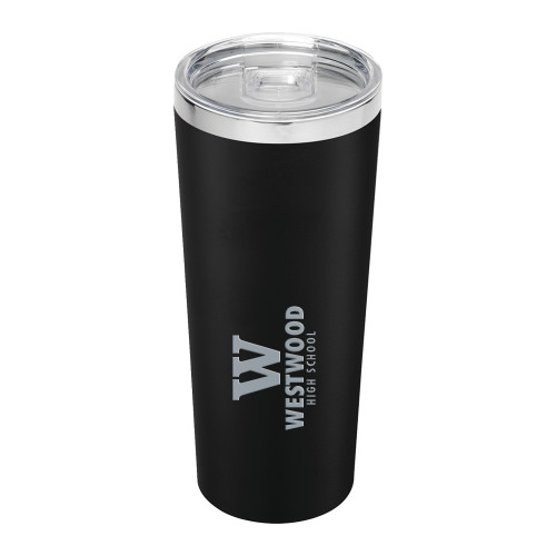  Thor Vacuum Insulated Black Tumbler 22oz - W Westwood High School Stacked Engraved