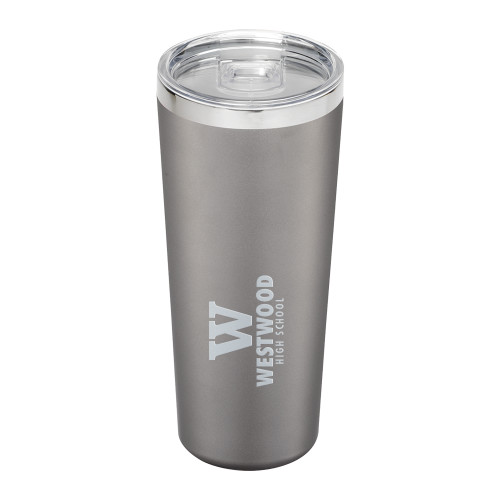  Thor Vacuum Insulated Grey Tumbler 22oz - W Westwood High School Stacked Engraved