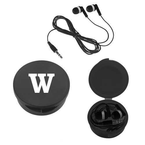  Ear Buds in Black Case - W