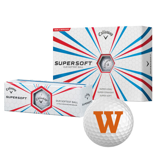  Callaway Supersoft Golf Balls 12/pkg - W