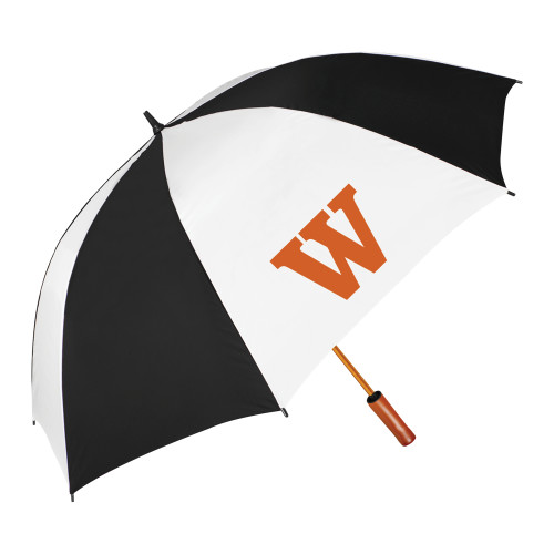  64 Inch Black/White Umbrella - W