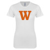 Thumbnail image for  Next Level Womens White Boyfriend Tee