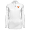 Thumbnail image for  Syntrel Womens White Interlock 1/4 Zip