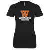 Thumbnail image for  Next Level Womens Black Boyfriend Tee
