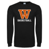 Thumbnail image for  Black Long Sleeve T Shirt