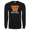 Thumbnail image for  Black Long Sleeve T Shirt
