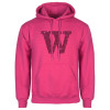 Thumbnail image for  Womens Fuchsia Fleece Hoodie